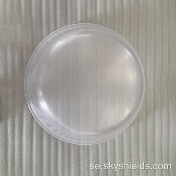 Transparent akryl PC -extruderingsplastplastdiffusorlampöverdrag